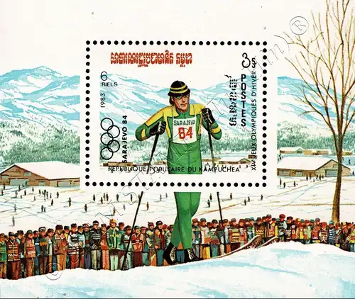 Olympische Winterspiele 1984, Sarajevo (I) (132A) (**)