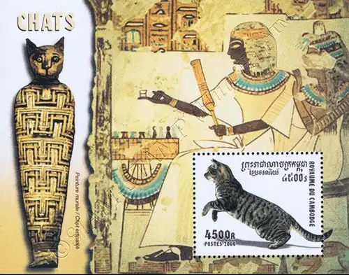 Katzen und historische Katzendarstellungen (276A) (**)