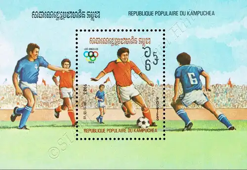 Olympische Sommerspiele 1984, Los Angeles (I) (128A) (**)
