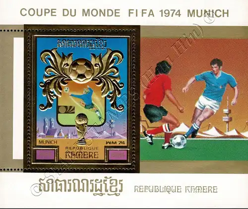 Fußball-Weltmeisterschaft, Deutschland (1974) (IV) (104A) (**)