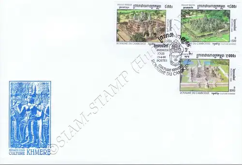 Kultur der Khmer: Tempel in der Ruinenstätte Angkor -FDC(I)-I-