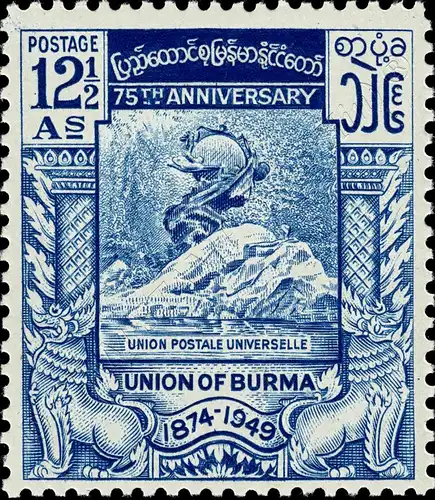 75 years of the Universal Postal Union (UPU) (MNH)