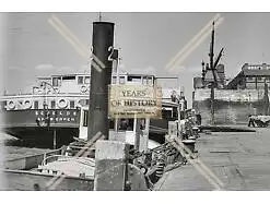 Repro Foto Hafen zerstört Belgien Frankreich Holland Niederlande