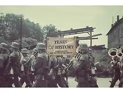 Repro Farbfoto 15x10cm Soldaten Musikkorps Spielmannszug