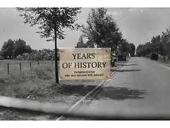 Foto kein Zeitgenössisches Original Vormarschstraße Panzer Tank Belgien Frankrei