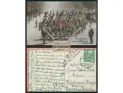 Orig. AK Historischer Festzug Wien gelaufen 1908