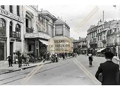 Repro Foto Stadt Belgien Frankreich Cafe uvm