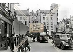 Repro Foto Stadt Belgien Frankreich Cafe uvm