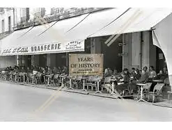 Repro Foto Stadt Belgien Frankreich Cafe uvm