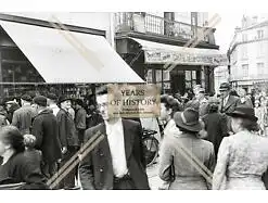 Repro Foto Stadt Belgien Frankreich Cafe uvm