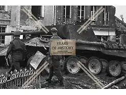 Repro Foto Panzer Tank 