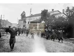 Repro Foto no Original 10x15cm Gefangene Soldaten Frankreich Belgien