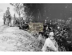 Repro Foto no Original 10x15cm Gefangene Soldaten Frankreich Belgien