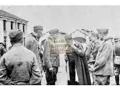 Repro Foto no Original 10x15cm Gefangener General Soldaten Frankreich Belgien