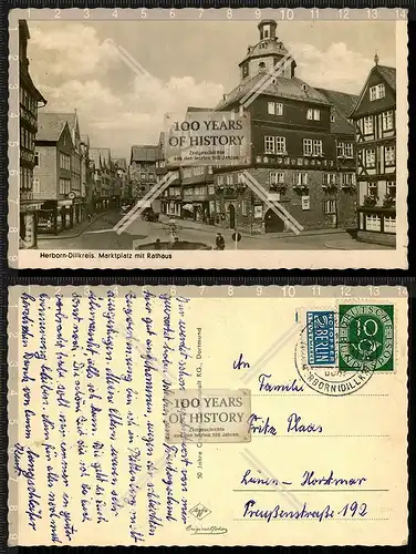 Orig. AK Herborn-Dillkreis gel.