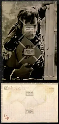 Orig. Autogrammkarte Manfred Krug