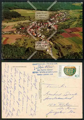 Orig. AK Volkersbrunn Sulzbach Gasthaus Pension Ansichten