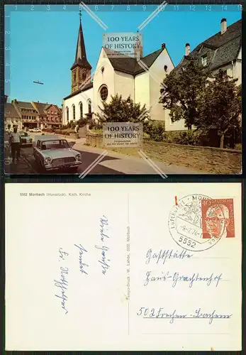 Orig. AK Morbach Hunsrück Rheinland-Pfalz Saarland Kirche