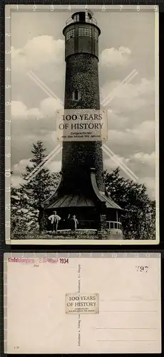 Orig. AK Kindelsbergturm Aussichtsturm gel. 1934