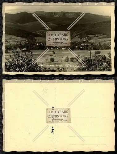 Orig. AK Riesengebirge Hermsdorf Kynast Schneegruben