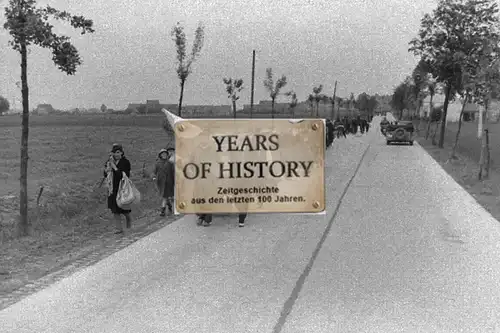 Foto kein Zeitgenössisches Original Holland Flüchtlinge Belgien Frankreich