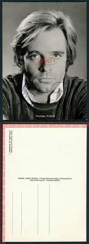 Autogrammkarte originale Unterschrift Thomas Fritsch