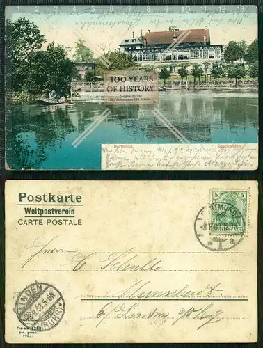 Orig. AK Dortmund Buschmühle 1903