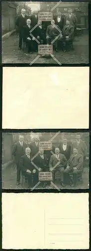 Großes Foto Gelsenkirchen Essen Ruhr 1925 Kegelgruppe