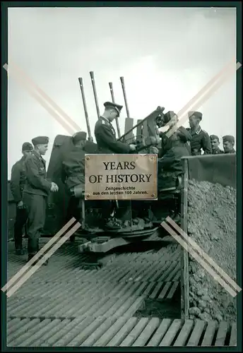 Repro Foto 10x15cm 2 cm Flak Vierling 38 Soldaten Luftwaffe