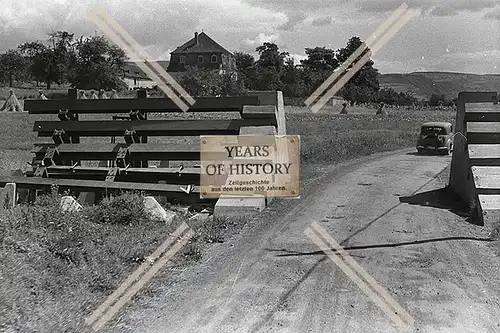 Repro Foto Westwall Höcker Sperren Belgien Frankreich Holland Niederlande