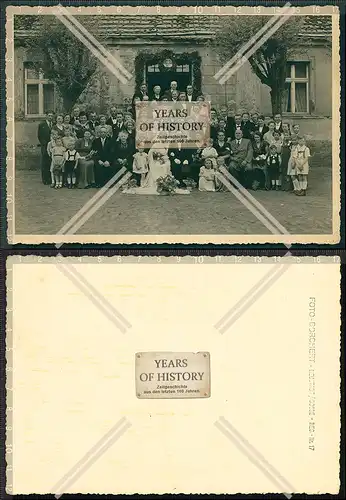 Orig. Foto 17x12 Neustadt Dosse Ostprignitz Ruppin 1940 Hochzeit