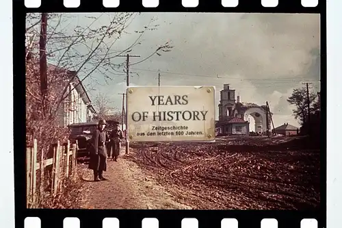 Repro Foto vom Farbdia no Original 10x15cm Südrussland Wolgograd Stalingrad