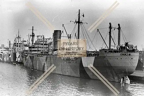 Repro Foto Holland Niederlande Belgien Transportschiff Hafen