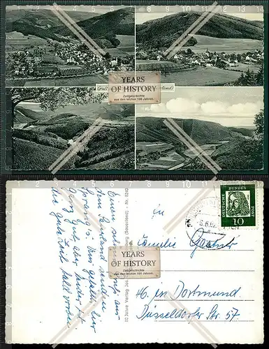 Orig. Foto Rönkhausen Sauerland Finnentrop Lenne