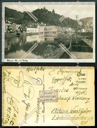 Orig. Foto AK Altona mit Burg Sauerland 1939 Cekade Karte