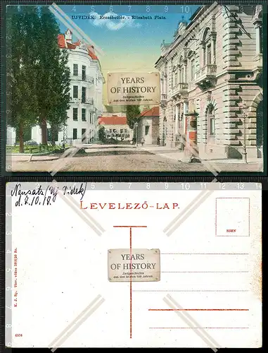 Orig. Foto Neusatz Novi Sad Ujvidek Serbien Jugoslawien 1917
