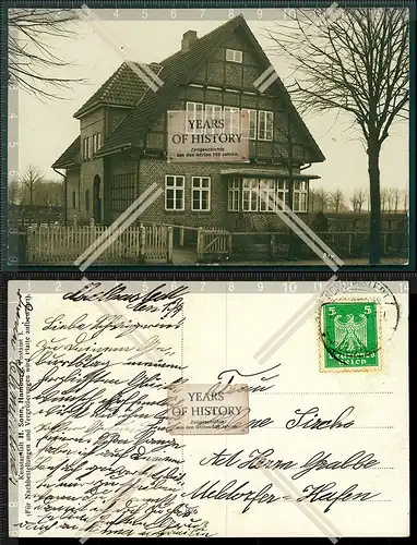 Orig. AK Garstedt Harksheide Nordhasted Norderstedt Schleswig Holstein gel. 1927