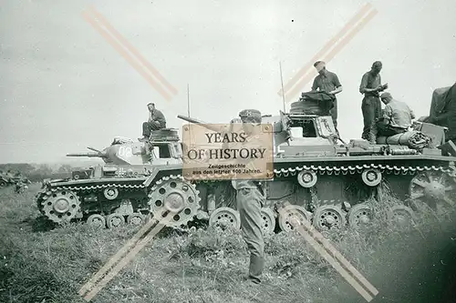 Repro Foto 10x15cm German Panzer Tank Turmzahl
