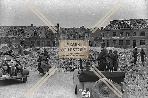 Repro Foto Holland Niederlande Belgien zerstört Flüchtlinge