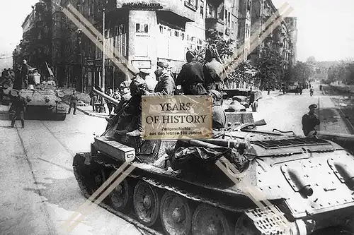 Repro Foto Panzer Tank 