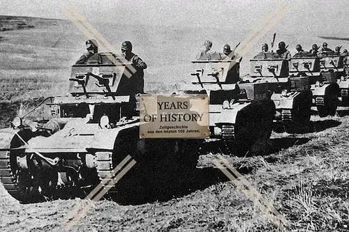 Repro Foto Panzer Tank