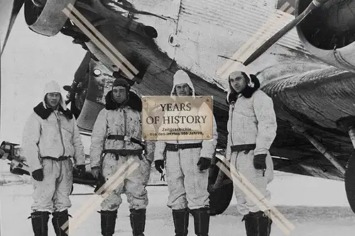 Repro Foto Flugzeug airplane aircraft  Ju 52