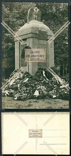 Orig. Foto AK 1.WK Denkmal Unseren Helden 1914-18