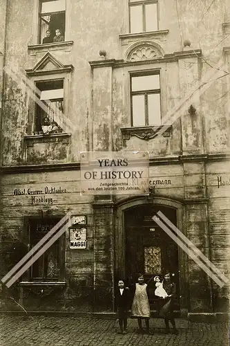 Repro Foto Geschäft 1910 Maggi Persil Werbung L. Klostermann