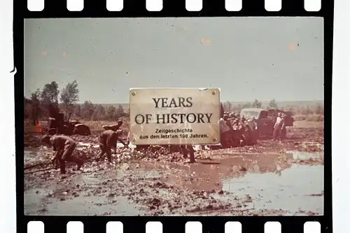 Repro Foto vom Farbdia no Original 10x15cm Südrussland Wolgograd Stalingrad