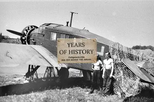 Repro Foto 10x15cm Flugzeug airplane aircraft Ju 52 Holland Belgien