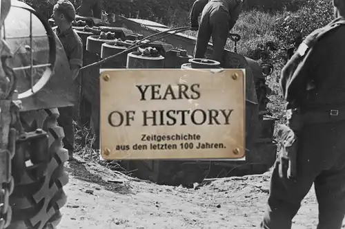 Repro Foto 10x15cm Panzer Tank US Soldaten Belgien Frankreich