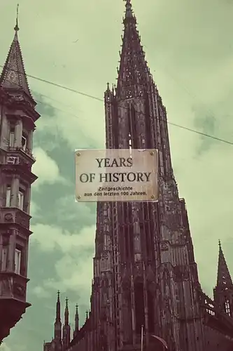 Repro Farbfoto 15x10cm Ulm Münster Dom Kirche