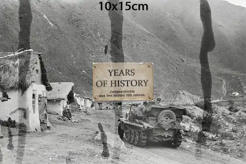Repro Foto no Original 10x15cm Panzer Tank SdKfz Kosaken Don Kuban Terek Kaukasu