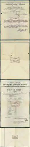 Orig. Dokument Zahnräderfabrik Bochum Beurteilung 1901-13